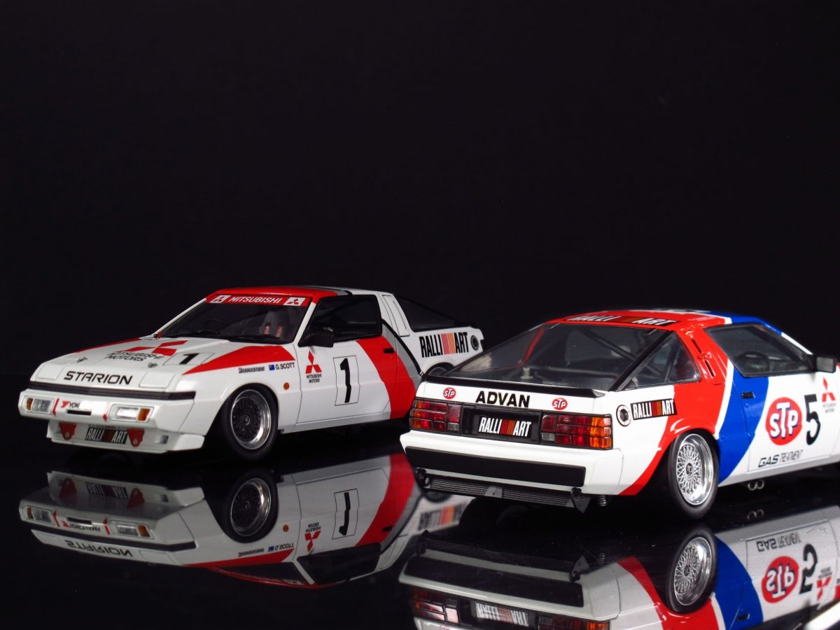 Beemax 24023 Mitsubishi Starion Rally Gr.A &amp;#39;87 JTC Ver. 1/24 – immagine 5