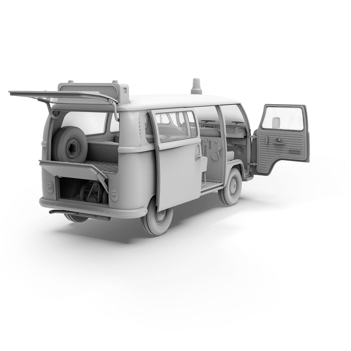 AK Interactive AK35033 T2 MODEL 1967 AIRPORT BUS 1/35 – imagen 11