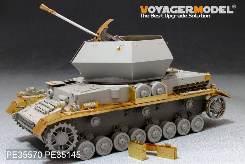 Voyager Model PE35570 WWII German FlakPanzer IV Ostwind For DROGON 6550 1/35 – imagen 9