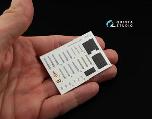 Quinta Studio QD32003 F-16C 3D-Printed &amp;amp; coloured Interior on decal paper (for Tamiya kit) 1/32 – imagen 6