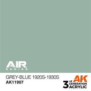 AK Interactive AK11907 GRAY-BLUE 1920S-1930S – AIR 17ml