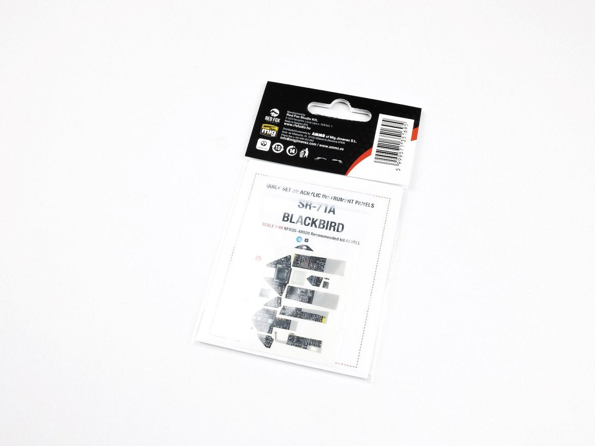 Red Fox Studio QS-48020 SR-71A Blackbird Revell 1/48 – immagine 2