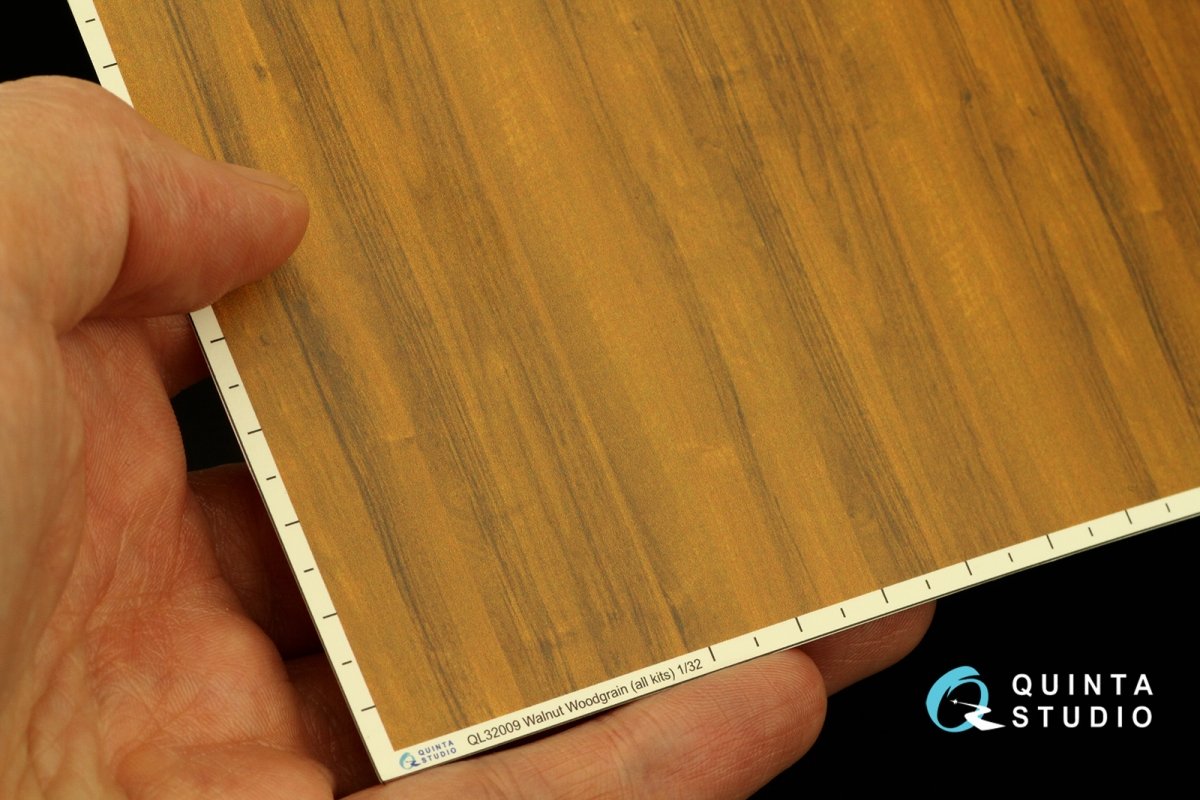 Quinta Studio QL32009 Walnut Woodgrain (all kits) 1/32 – imagen 2