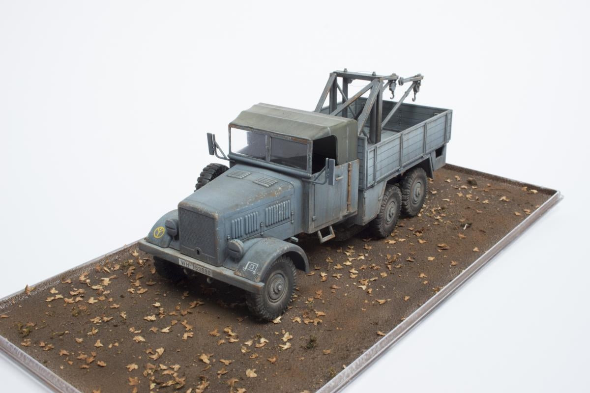 IBG 35006 Einheitsdiesel with Bilstein recovery crane 1/35 – immagine 6