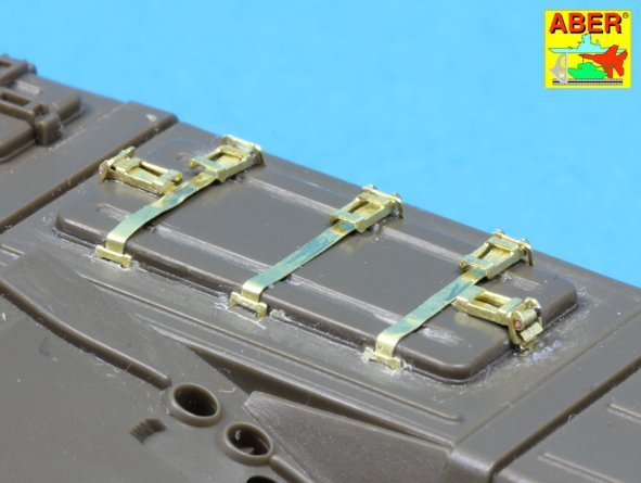 Aber 35A122 Clasps for Russian modern Tanks like T-64;T-72;T-80;T-90 1/35 – imagen 4