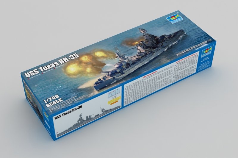 Trumpeter 06712 USS Texas BB-35 1/700 – Bild 2