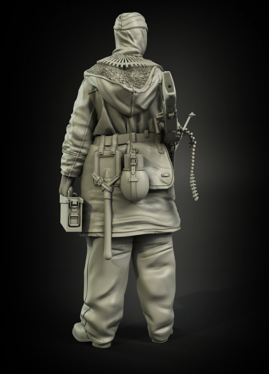 Panzer Art FI35-063 Waffen-SS Anorakanzug MG-42 gunner 1/35 – Bild 4