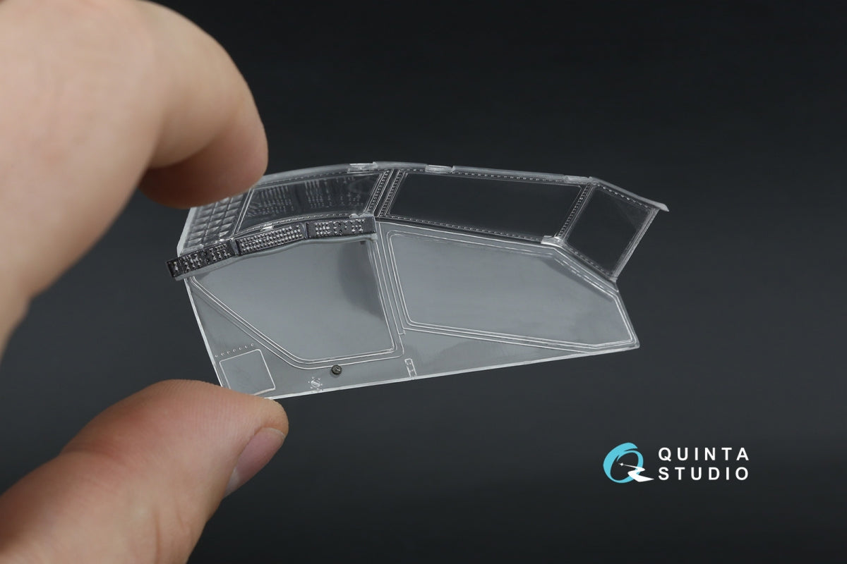 Quinta Studio QD48571 AH-64A 3D-Printed &amp;amp; coloured Interior on decal paper (Hasegawa) 1/48 – Bild 9