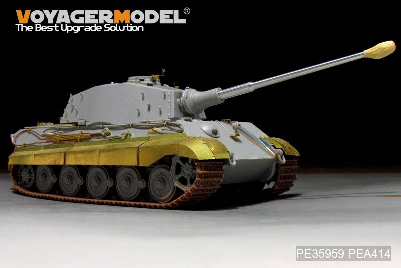 Voyager Model PE35959 WWII German King Tiger (Hensehel Turret) For HOBBYBOSS 84531 1/35 – imagen 5