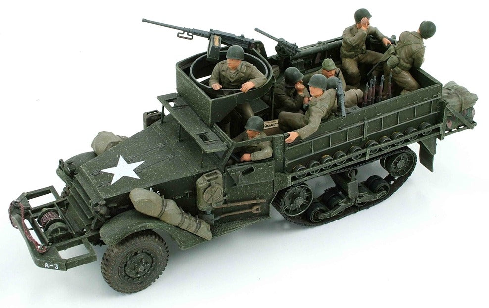 Tamiya 35070 U.S. Armoured Personnel Carrier M3A2 Half Track 1/35 – immagine 3