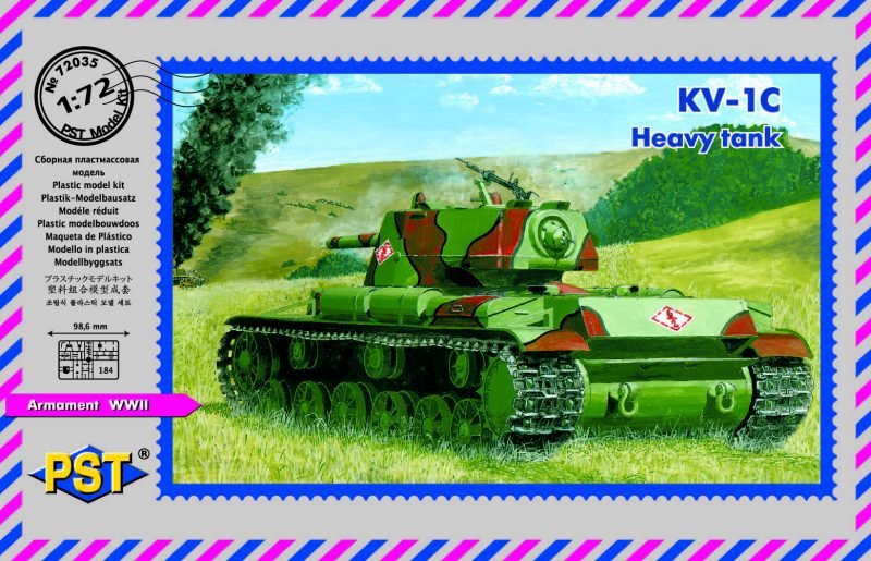 PST 72035 KV-1C Char lourd 1/72