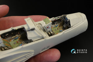 Quinta Studio QD32014 Mirage 2000B-5 (2000-5BGM Mk2) 3D-Printed &amp;amp; coloured Interior on decal paper (for Kitty Hawk kit) 1/32 – imagen 7