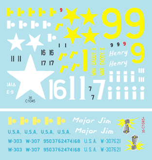 Star Decals 35-C1045 États-Unis en Afrique du Nord 1942-43 # 1 1/35 – image 3