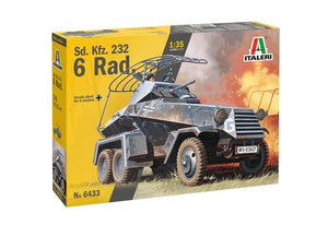 Italeri 6433 Sd.Kfz.232 6-Rad 1/35 – imagen 2