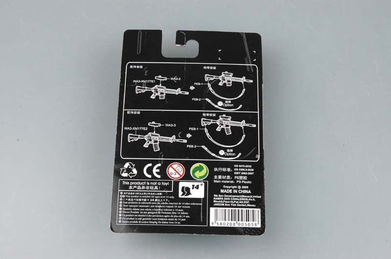 Trumpeter 00505 American machine gun AR-15/M16/M4 FAMILY-XM117 E1/E2 1/35 – imagen 2