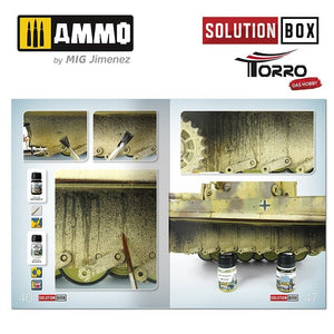 AMMO of Mig Jimenez 2414300000 SOLUTION BOX – WWII GERMAN TANKS – zdjęcie 8