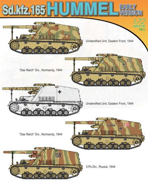 Dragon 7244 Sd.Kfz.165 Hummel 1/72 – image 2