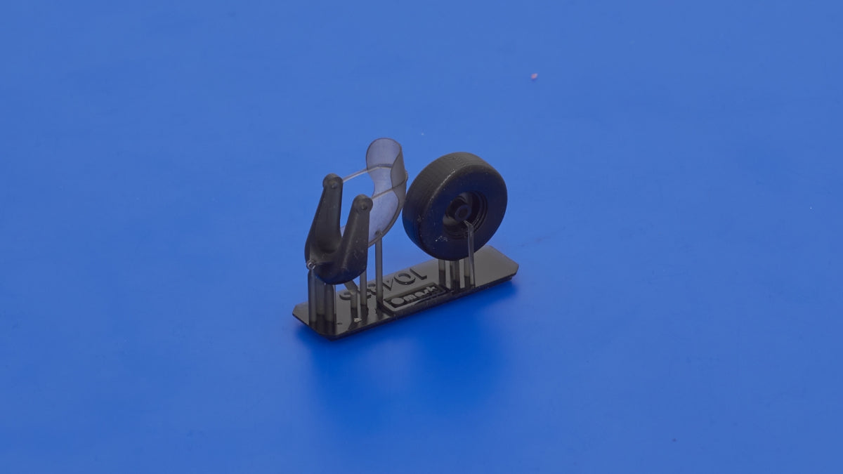 Omask 104816 Ju-88 tail wheel late type 3D print (for ICM) 1/48 – imagen 3