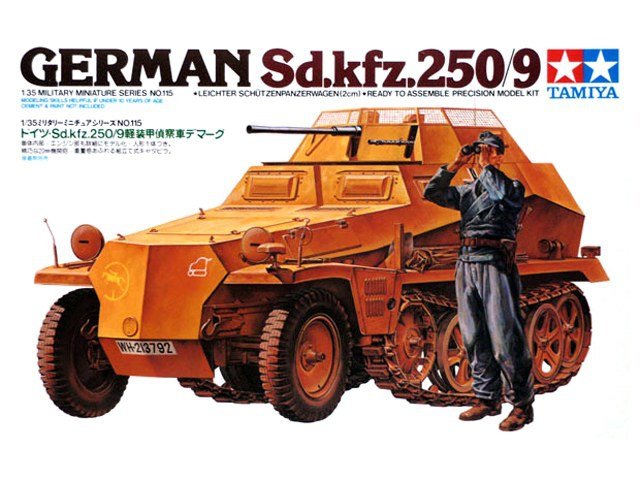 Tamiya 35115 German SDKFZ 250/9 1/35