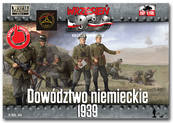First to Fight PL018 - Dowództwo Niemieckie 1/72 – imagen 2
