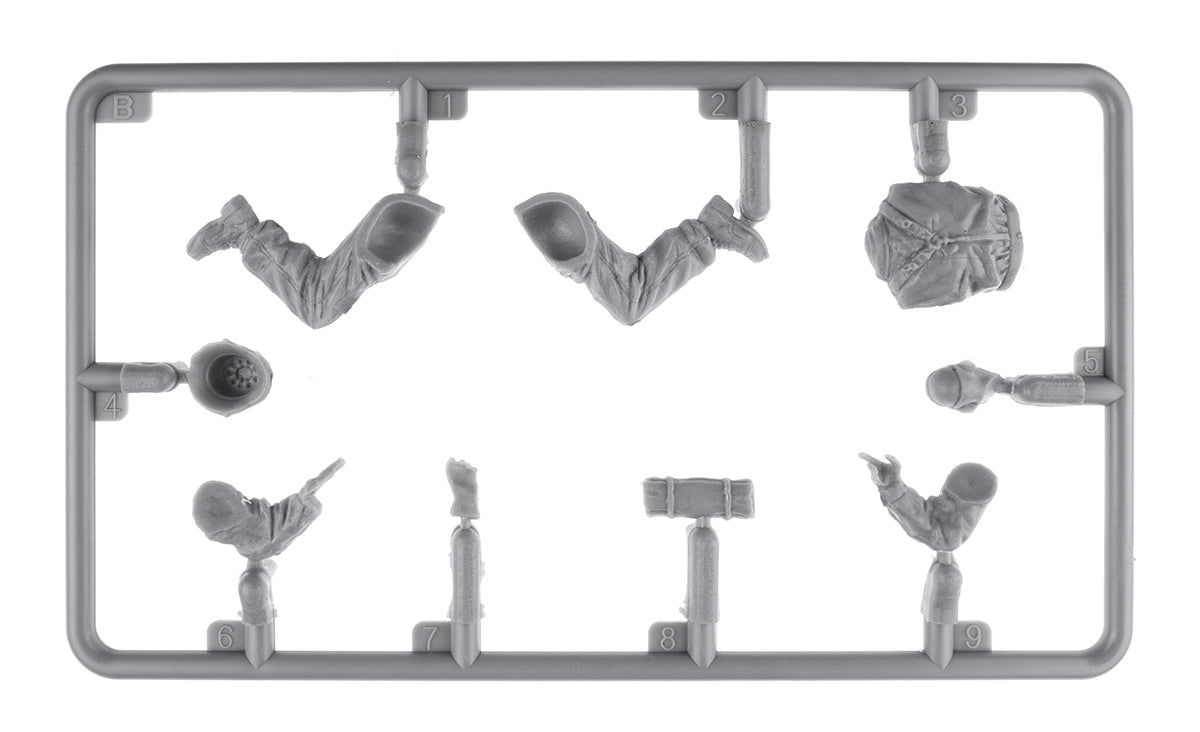 MiniArt 53022 GERMAN TANK RIDERS SET 1. RESIN HEADS 1/35 – zdjęcie 9