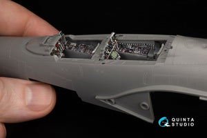 Quinta Studio QDS-48370 F-4E late without DMAS 3D-Printed &amp;amp; coloured Interior on decal paper (Meng) (Small version) 1/48 – imagen 13