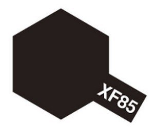 Tamiya XF-85 Rubber Black (81785) Acrylic paint 10ml – Bild 2