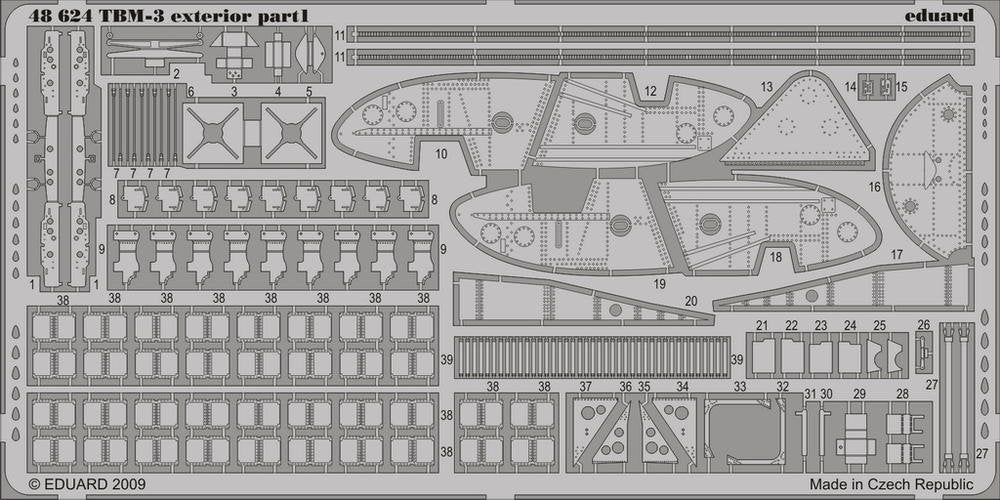 Eduard BIG4935 TBM-3 1/48 HOBBY BOSS 1/48 – Bild 6