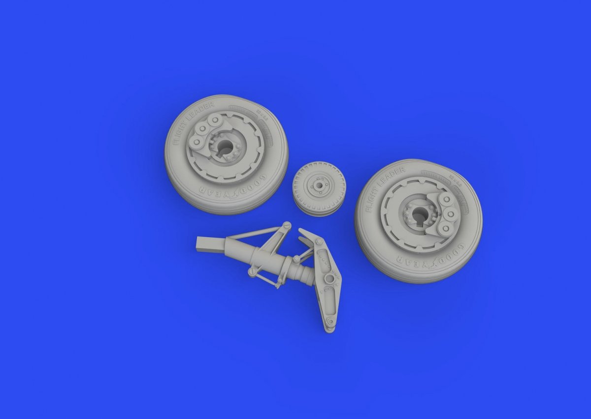 Roues Eduard 648761 A-1J TAMIYA 1/48 – image 3