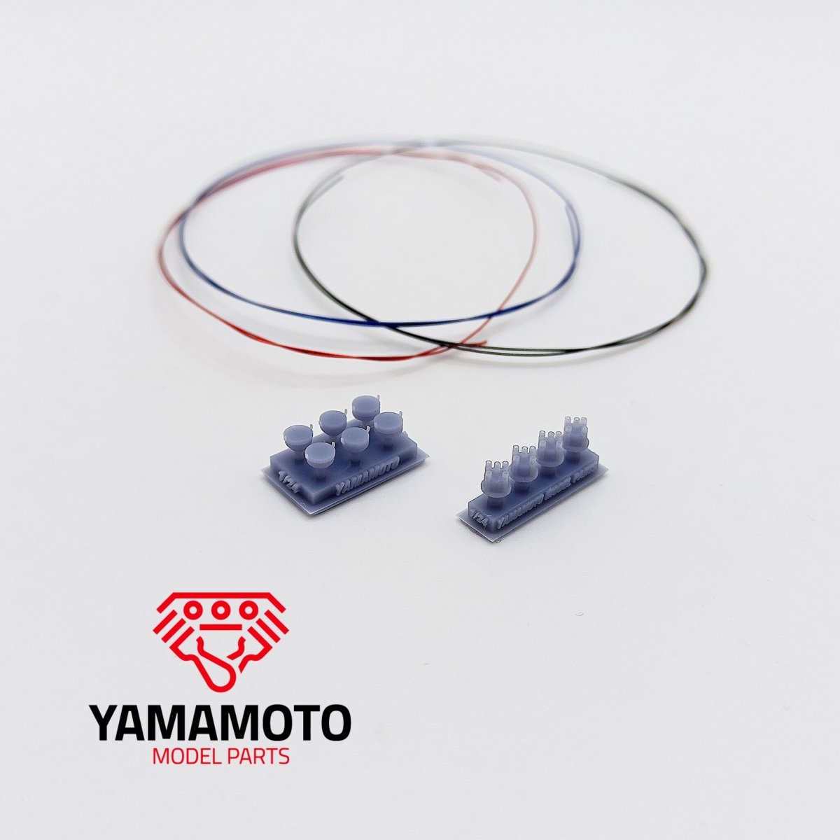 Yamamoto Model Parts YMPTUN70 Jeu de 4 dispositifs d&amp;#39;allumage pour 4 cylindres 1/24 – image 2