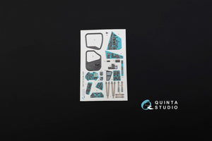 Quinta Studio QD72018 Mi-24P 3D-Printed &amp;amp; coloured Interior on decal paper (for Zvezda kit) 1/72 – imagen 3