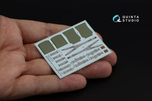 Quinta Studio QD35049 UH-1C 3D-Printed &amp;amp; coloured Interior on decal paper ( Academy ) 1/35 – imagen 10
