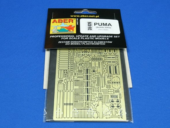 Aber 35026 Ciezki pojazd opancerzony Puma (Sd.Kfz. 234/2) (ITA) 1/35 – imagen 3