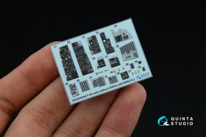 Quinta Studio QDS-48448 F-4G early 3D-Printed &amp;amp; coloured Interior on decal paper (Zoukei Mura SWS) (Small version) 1/48 – imagen 6
