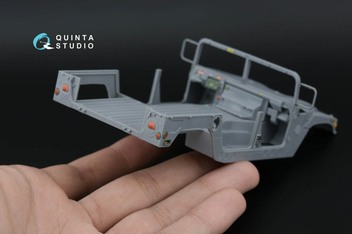 Quinta Studio QD35154 Humvee family 3D-Printed &amp;amp; coloured Interior on decal paper (ICM) 1/35 – imagen 6