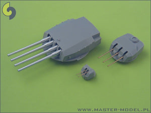 Master SM-350-039 Richelieu armament - 380mm(8pcs), 152mm(9pcs), 100mm(12pcs) barrels – imagen 5