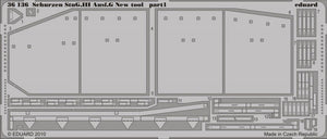 Eduard 36136 Schürzen StuG. III Ausf. G new tool 1/35 Dragon – imagen 2