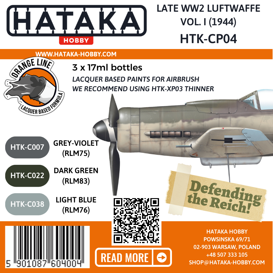 Hataka Hobby HTK-CP04 Late WW2 Luftwaffe vol. I (1944) – imagen 2