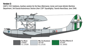 Italeri 0112 CANT Z.501 Gabbiano 1/72 – imagen 7