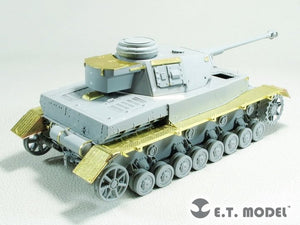 ET modèle EA35-126 WWII allemand Pz.Kpfw.IV Ausf.H Fender (production moyenne) pour DRAGON 1/35 – image 2