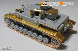 Voyager Model PE72044 WWII German Pz.Kpfw.IV Ausf.F1 for DRAGON 7231 1/72 – immagine 11