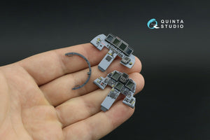 Quinta Studio QD32119 F-15E 3D-Printed &amp;amp; coloured Interior on decal paper ( Tamiya ) 1/32 – imagen 4