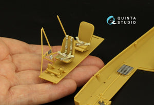 Quinta Studio QD35072 Fi 156C 3D-Printed &amp;amp; coloured Interior on decal paper (Hobby Boss (ex-Tristar)) 1/35 – imagen 7