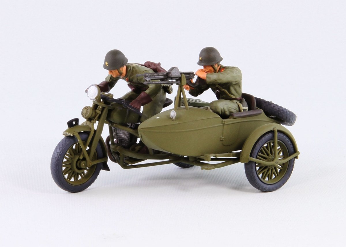 Pit-Road G50 IJA Type 97 Motorcycle Rikuo with Figure 1/35 – imagen 4