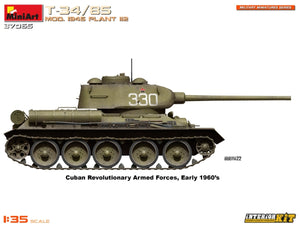 MiniArt 37065 T-34/85 MOD. 1945. PLANT 112. INTERIOR KIT 1/35 – imagen 18