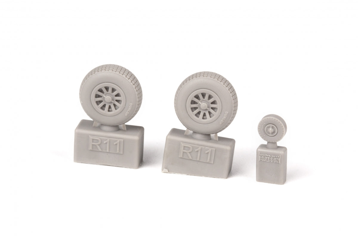 Eduard 672371 P-51D wheels block tread 2 EDUARD 1/72 – imagen 2