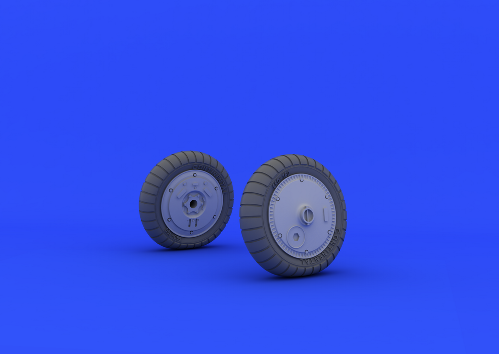 Eduard 632018 Bf 109G-6 wheels 1/32 (Revell) – immagine 2