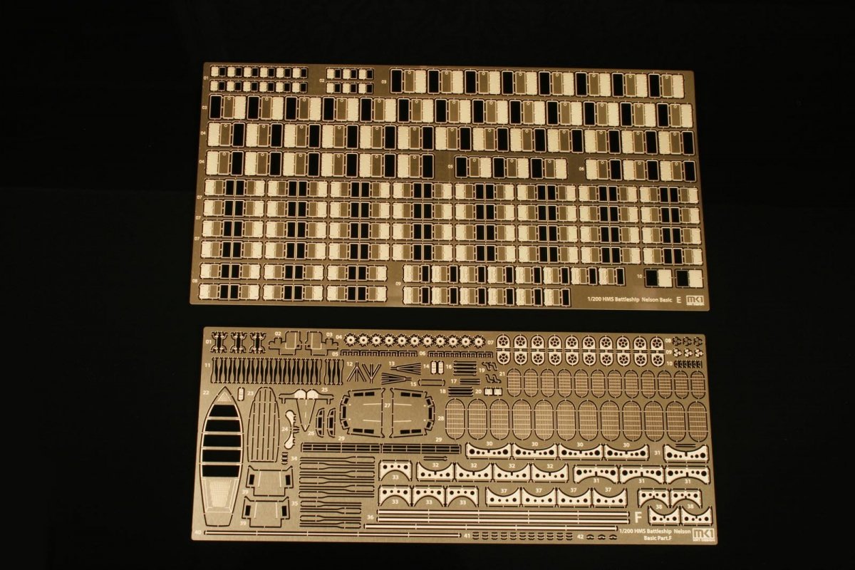 MK1 Design MD-20010 HMS Nelson DX Pack 1/200 – imagen 9