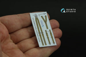 Quinta Studio QD24002 Hawker Typhoon (Car Door) 3D-Printed &amp;amp; coloured Interior on decal paper (Airfix) 1/24 – immagine 11
