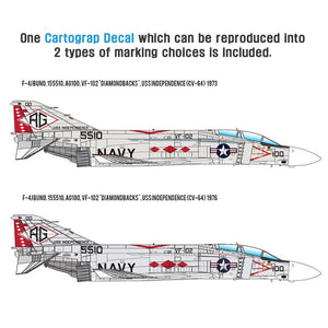 Academy 12323 USN F-4J VF-102 Diamondbacks 1/48 – immagine 4